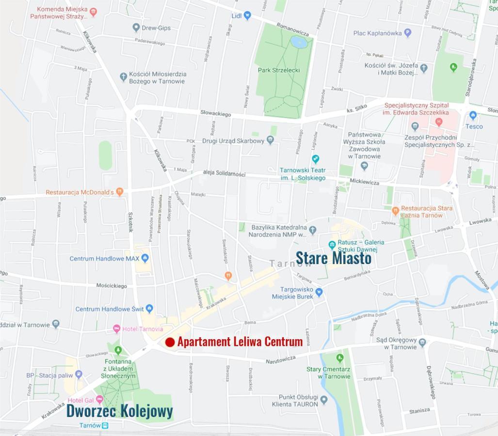 Apartament Leliwa - Centrum Tarnów Esterno foto